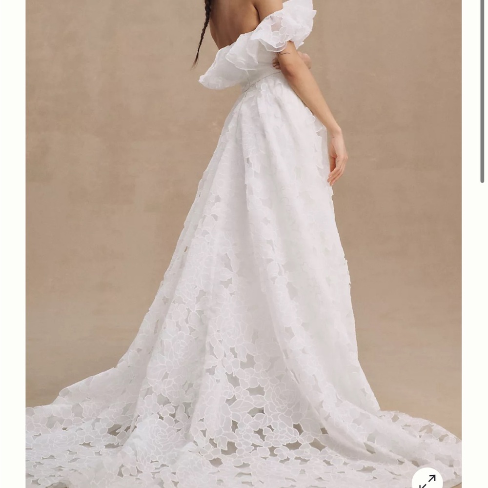 Jenny Yoo Priscilla Off-The-Shoulder Convertible Wedding Gown